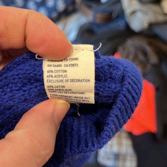 Blue sweater - Picture 4 of 4